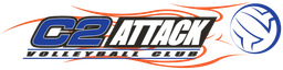 C2 Attack Volleyball Club banner logo