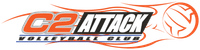 C2 Attack Volleyball Club banner logo