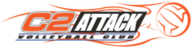 C2 Attack Volleyball Club banner logo